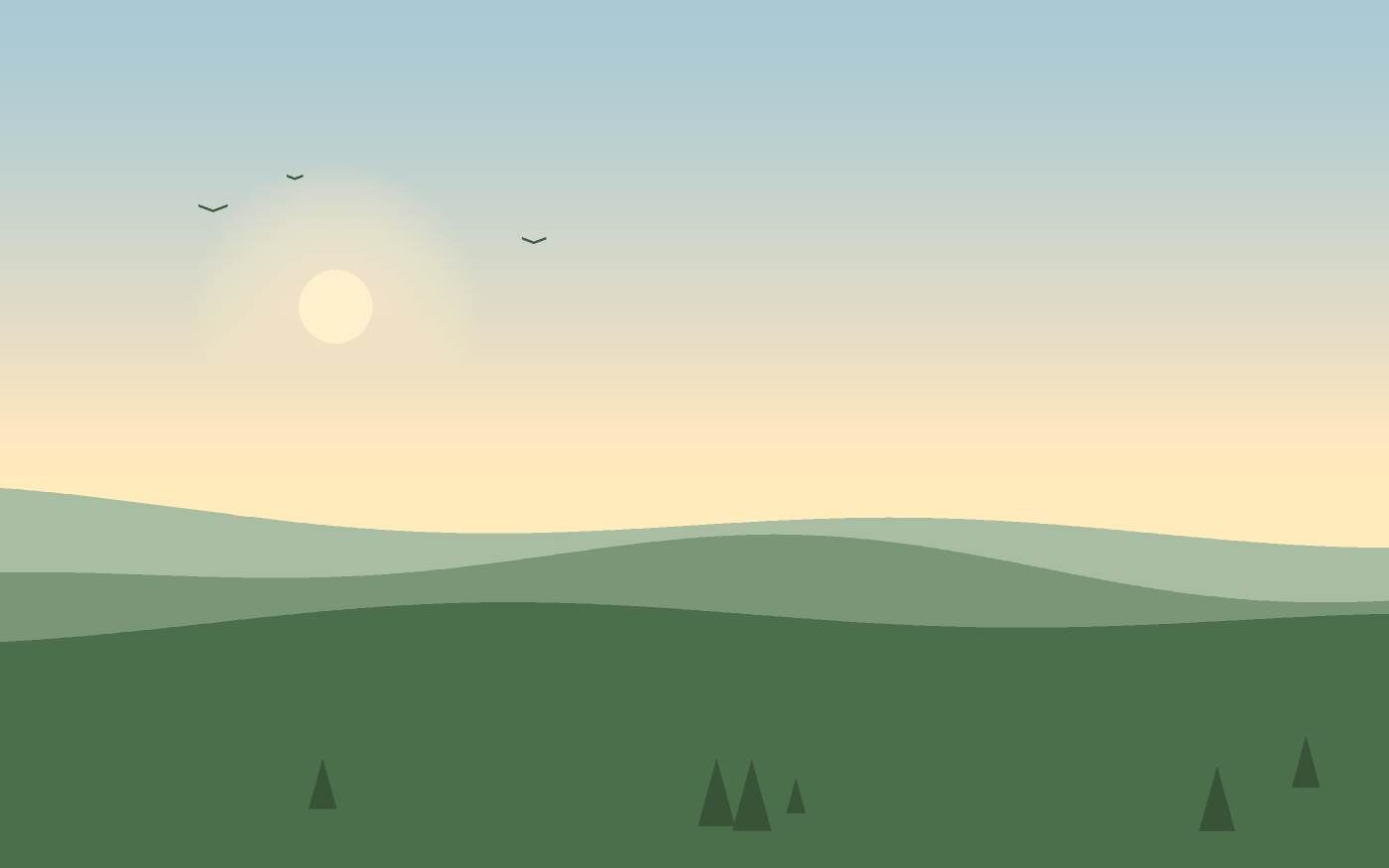 Landschaftsillustration