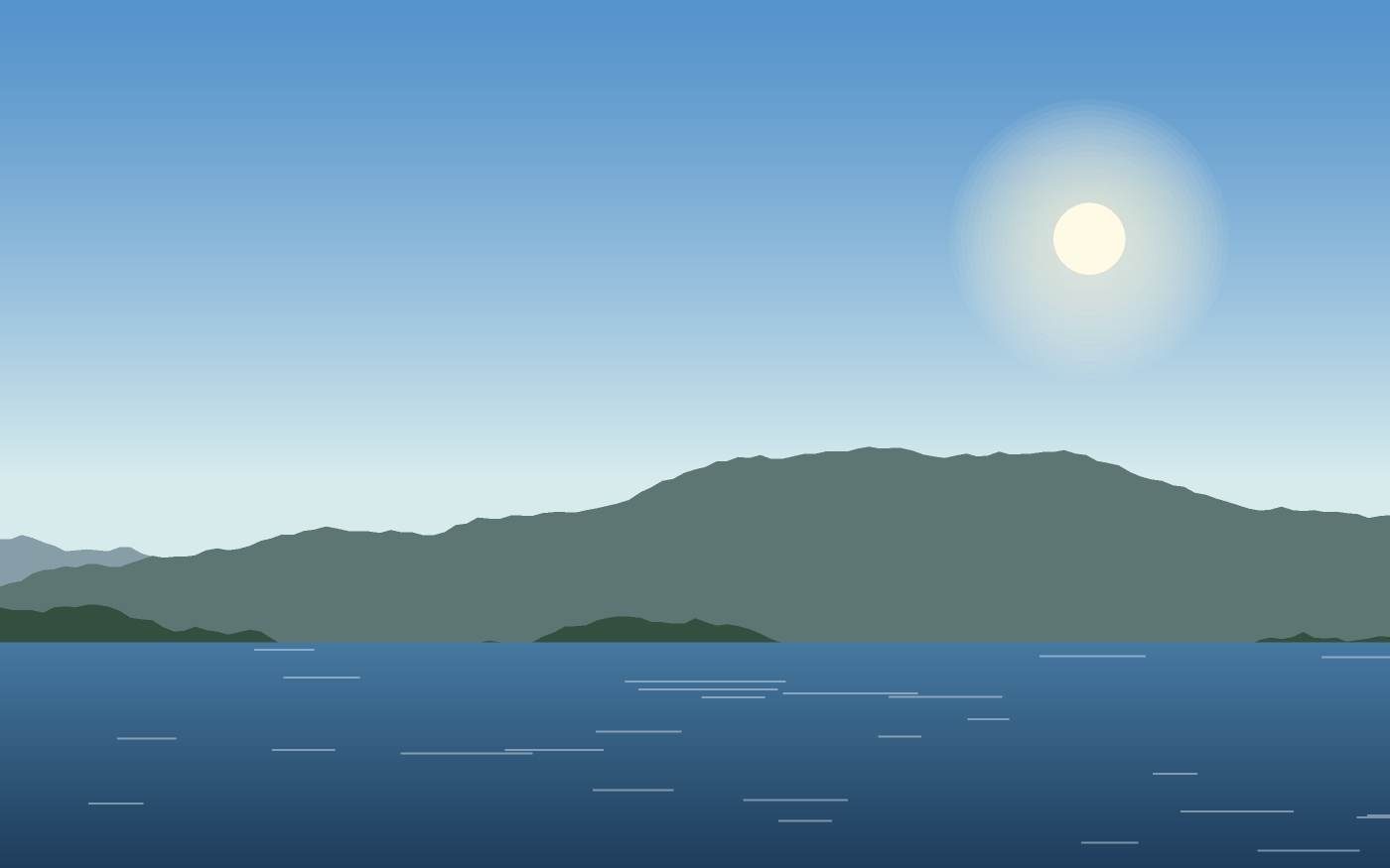 Ilustrace krajiny