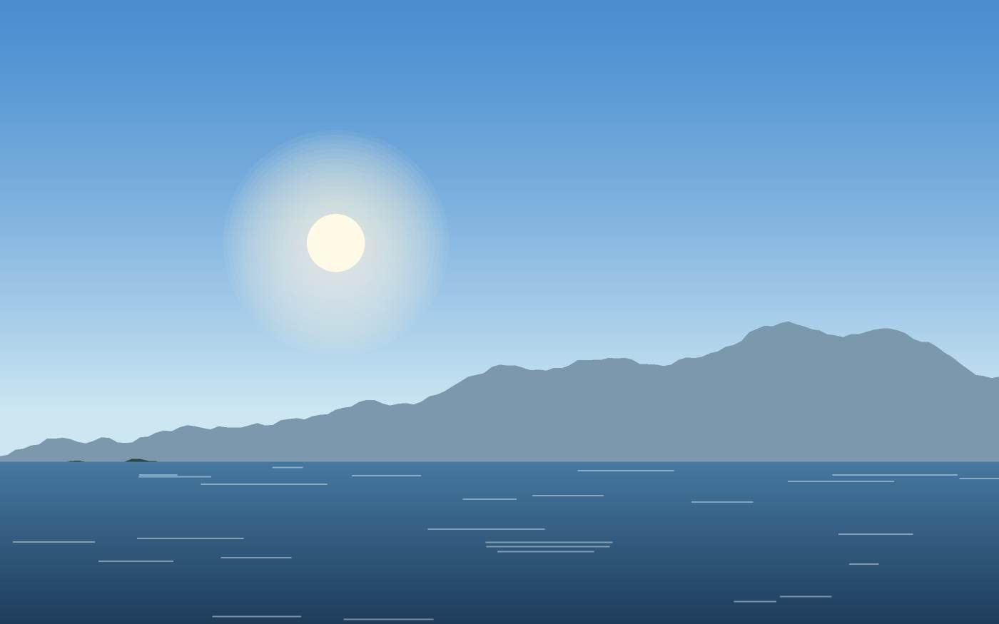 Landschaftsillustration