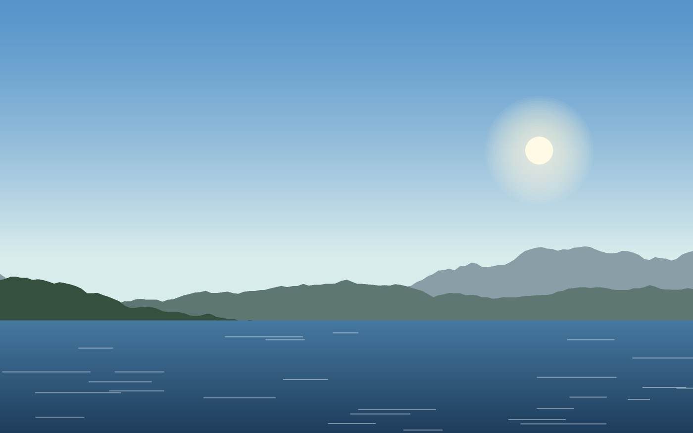 Landschaftsillustration
