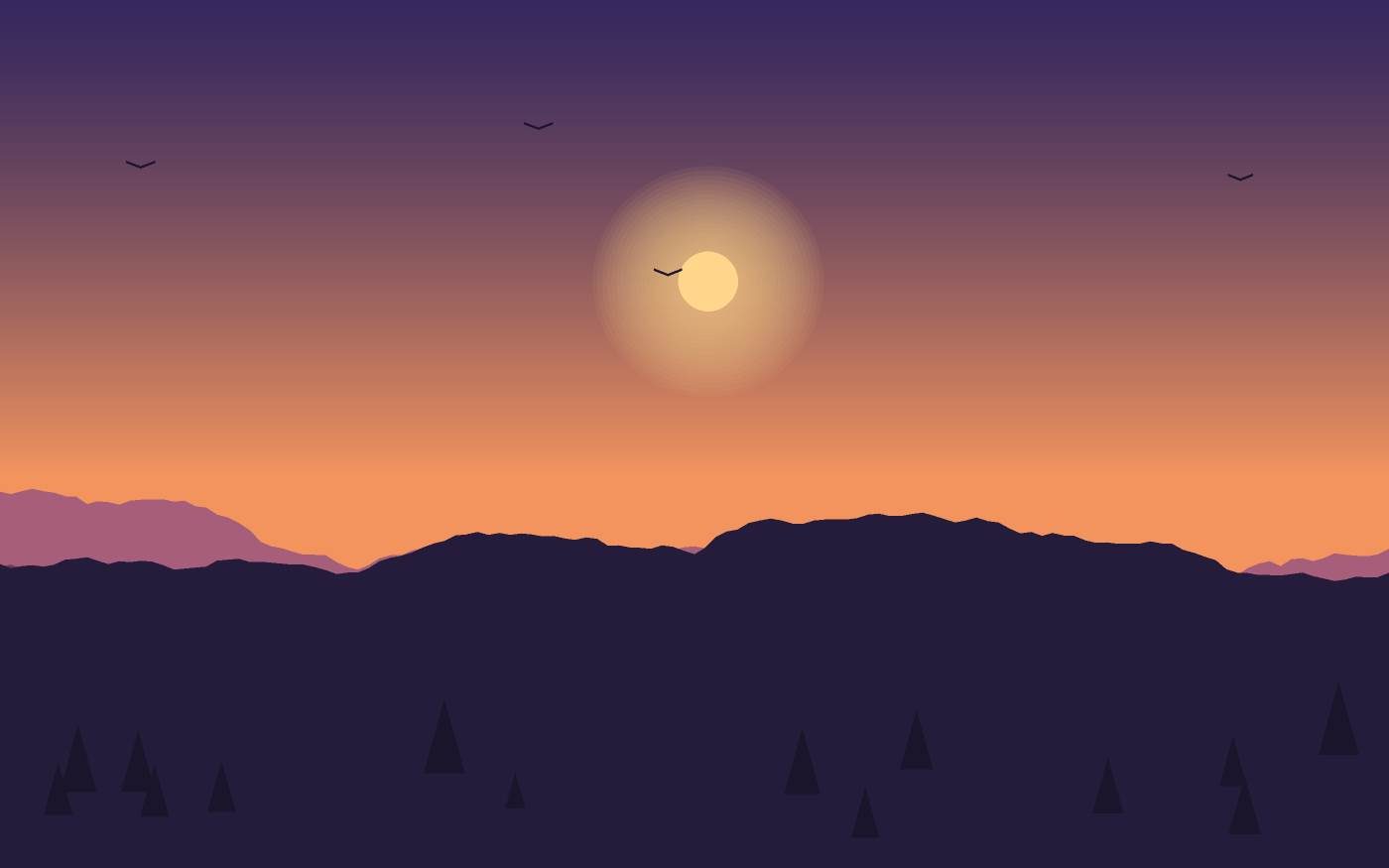 Landskabsillustration