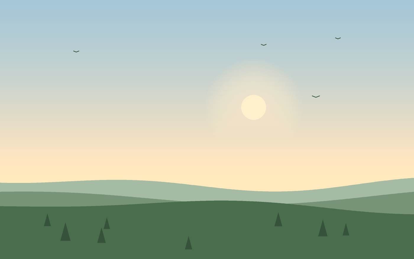 Landskabsillustration