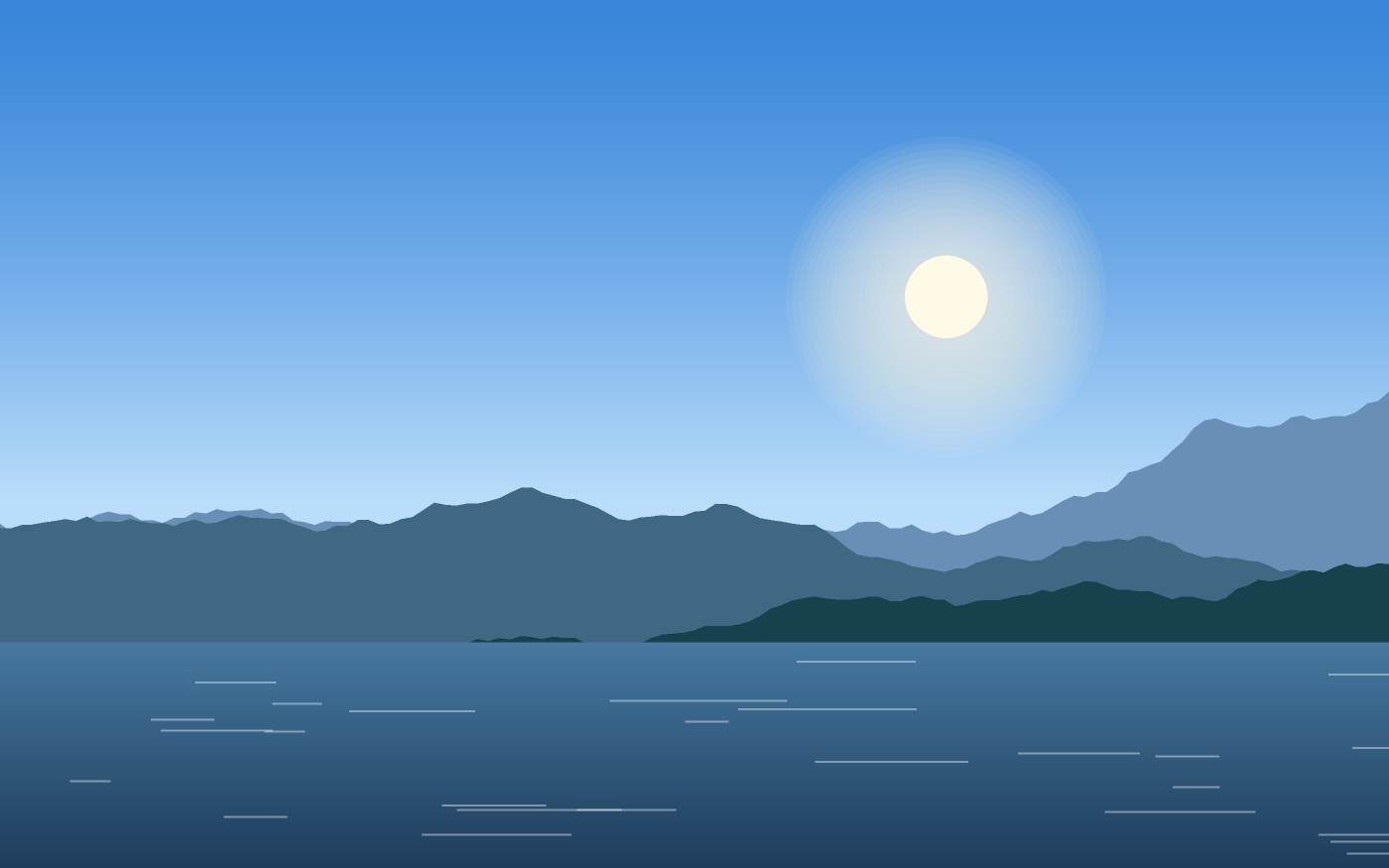 Landskabsillustration