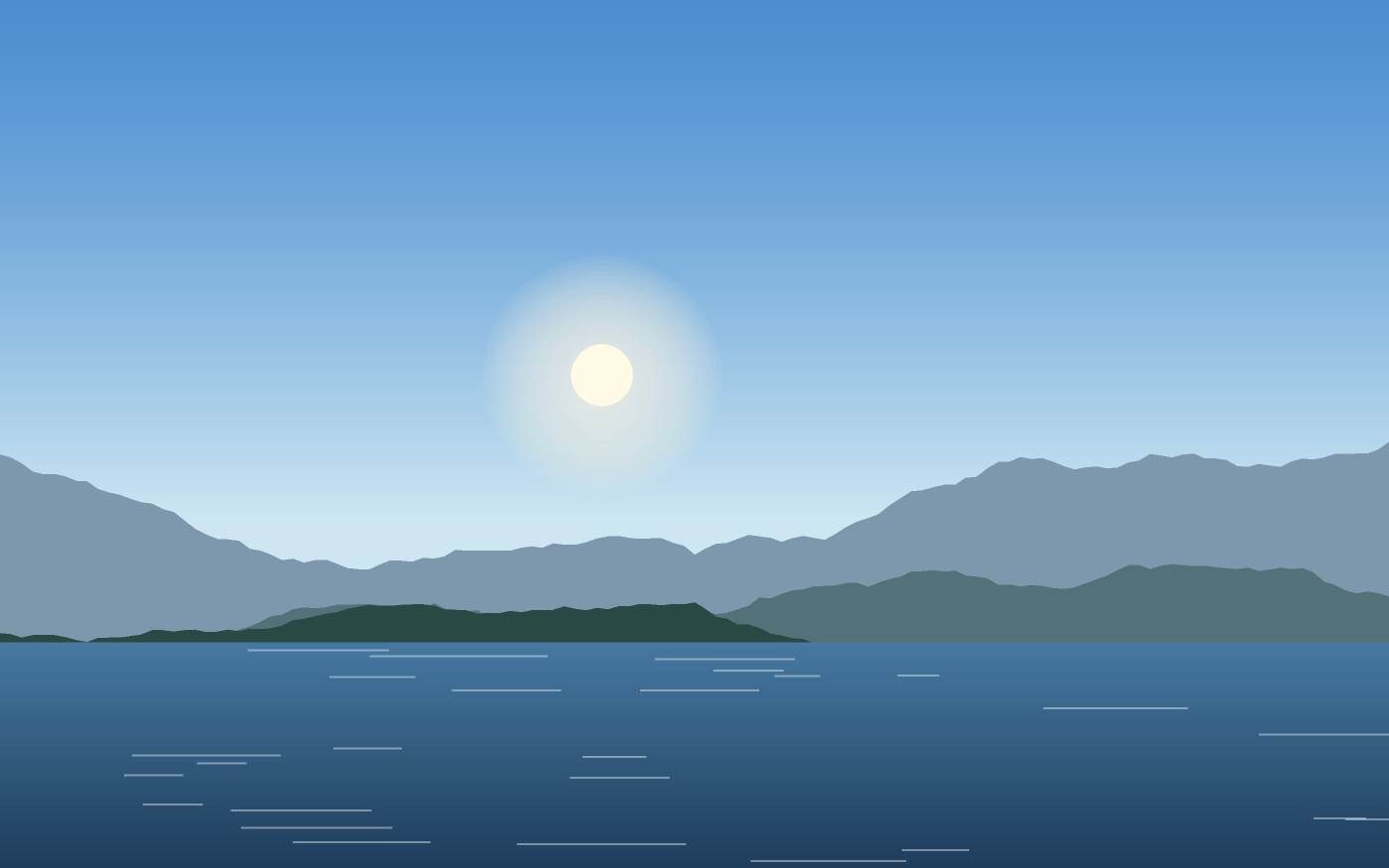 Ilustración de un paisaje