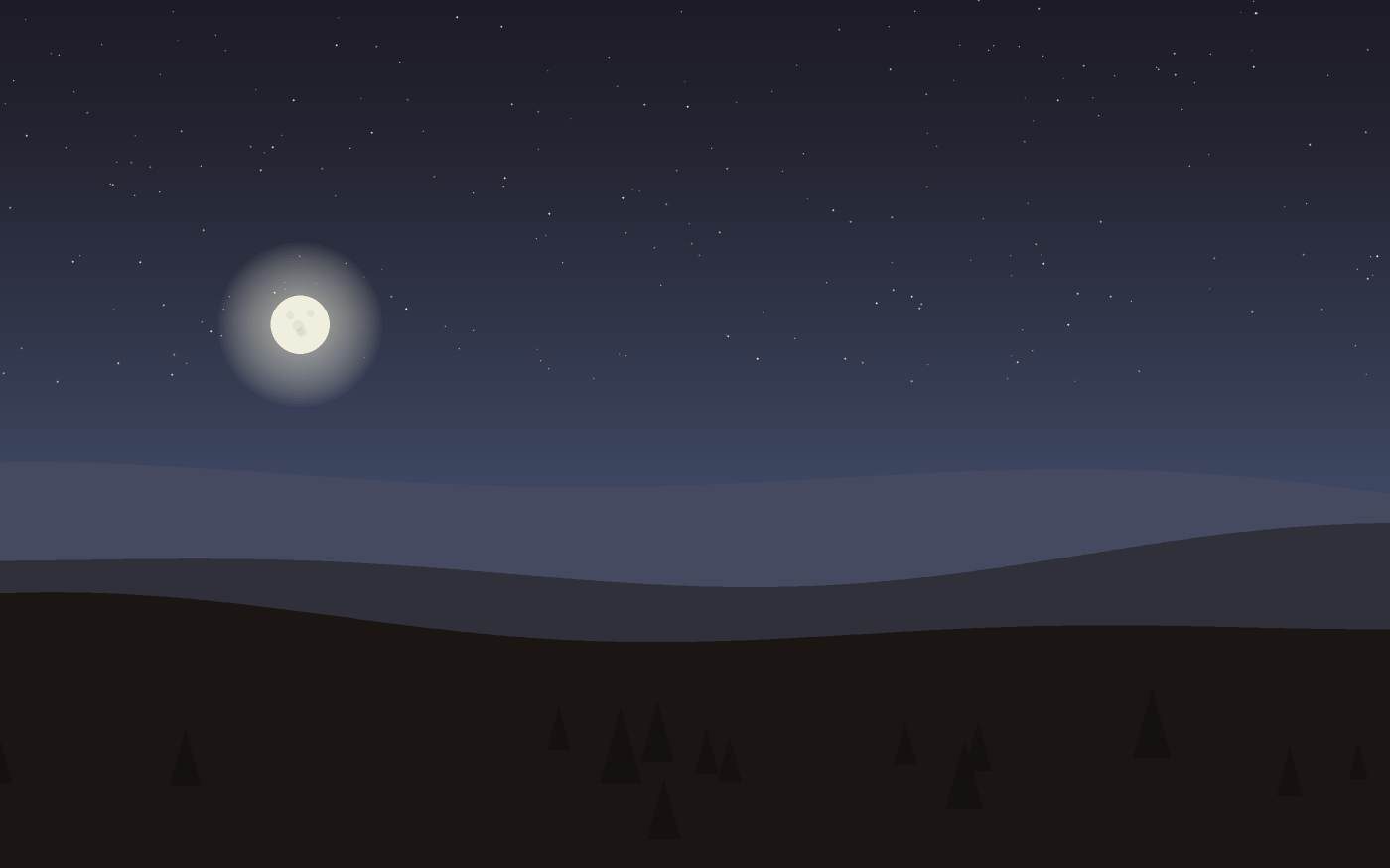Illustrazione di un paesaggio
