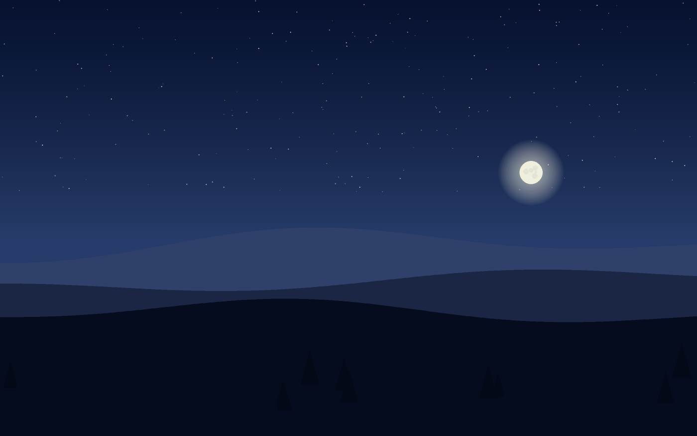 Illustrazione di un paesaggio