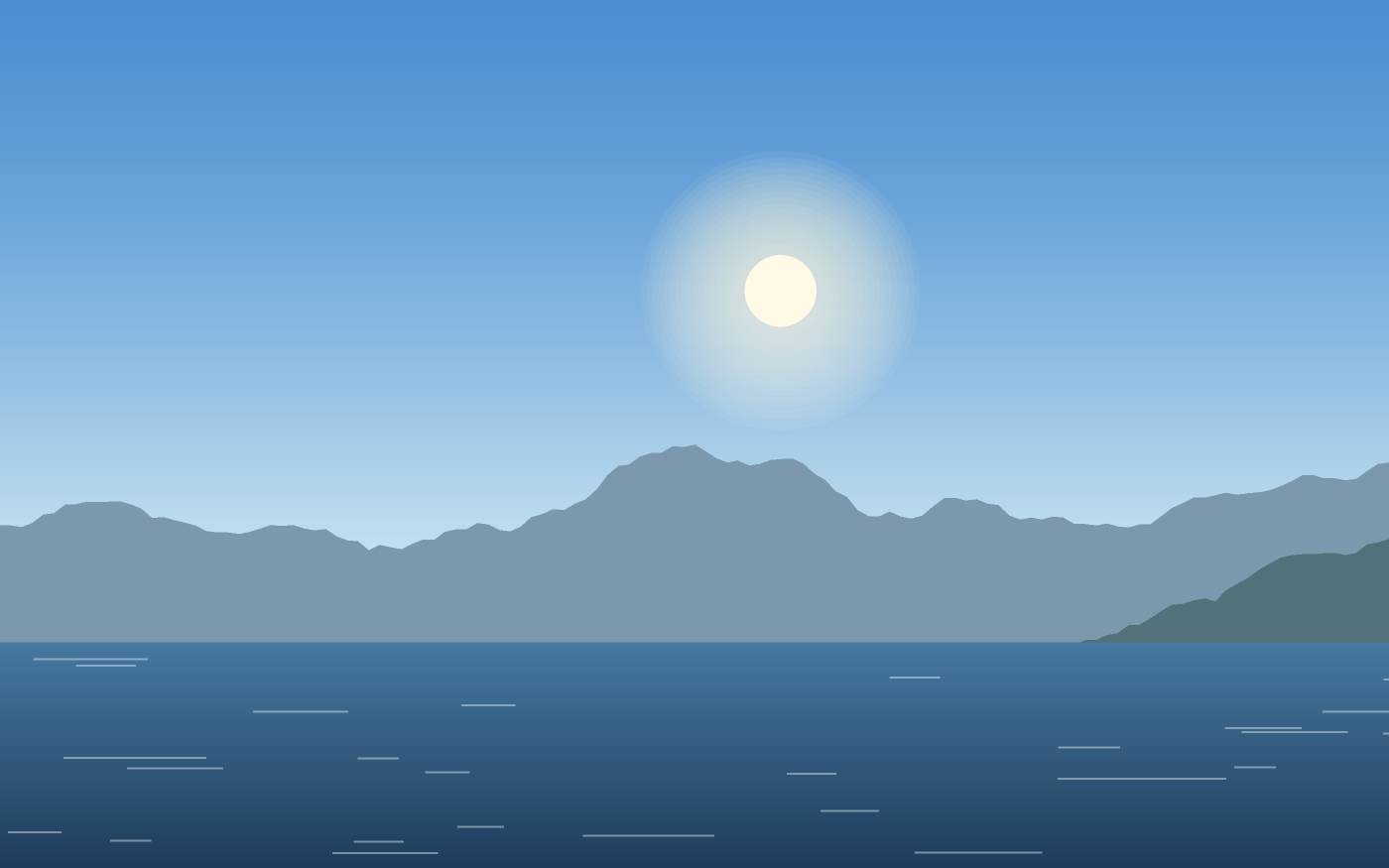 Landschapsillustratie