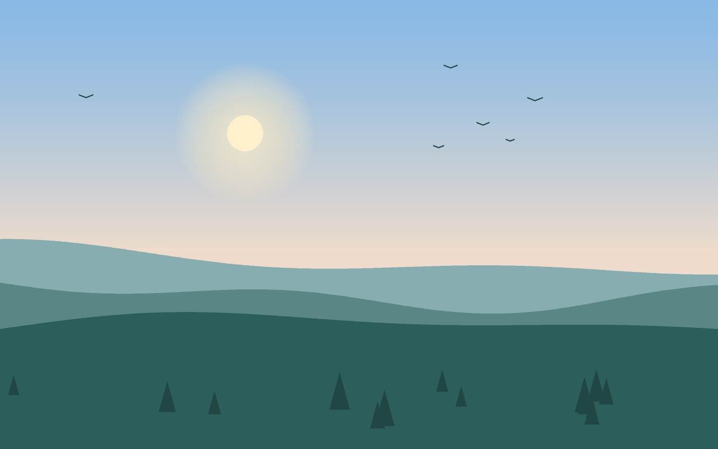 Landskapsillustration
