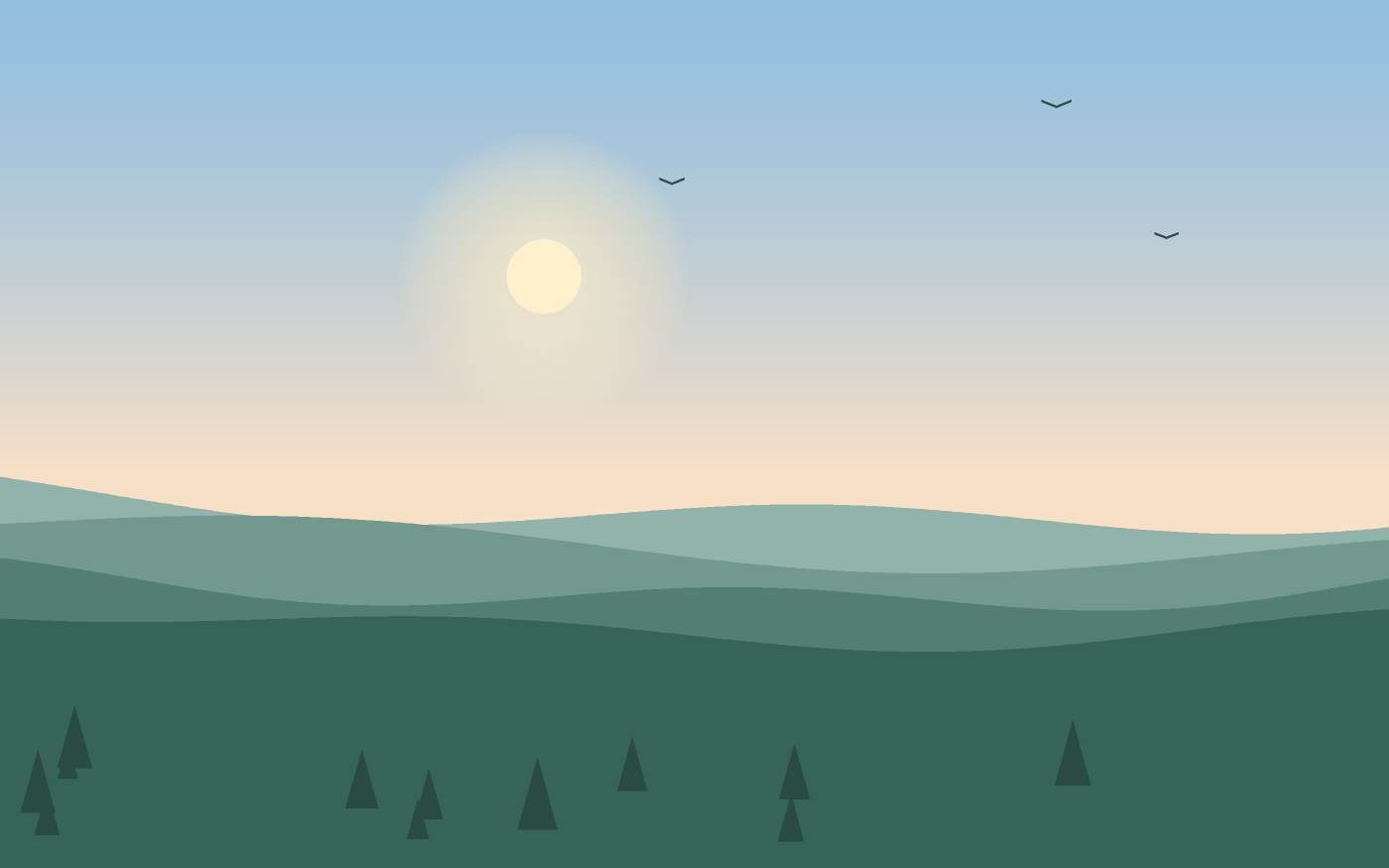 Landskapsillustration