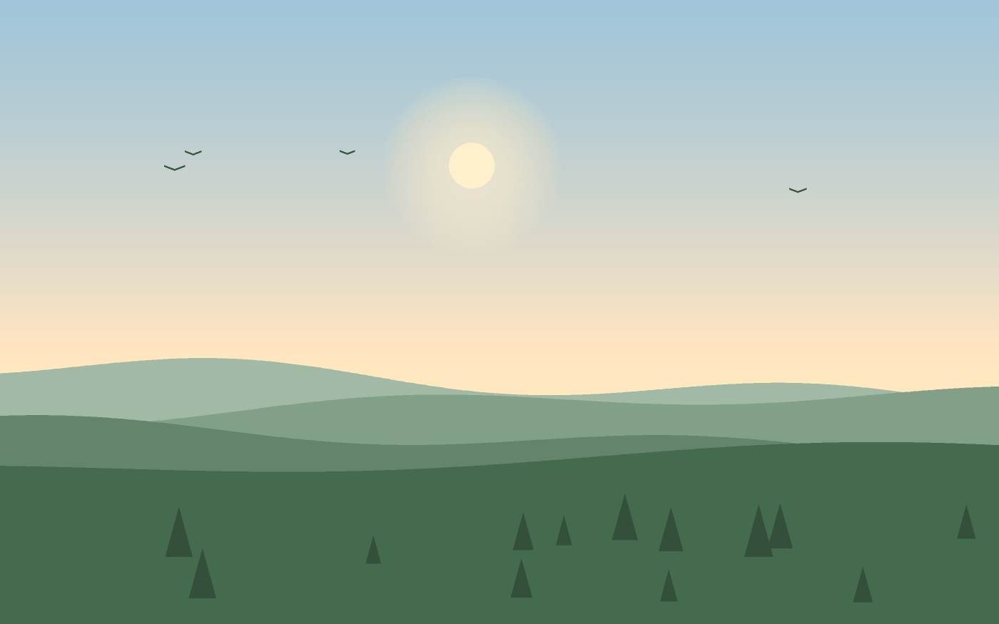 Landskapsillustration