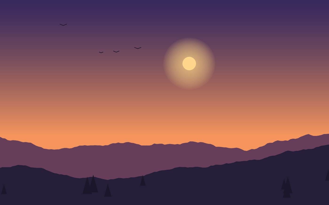 Landscape illustration