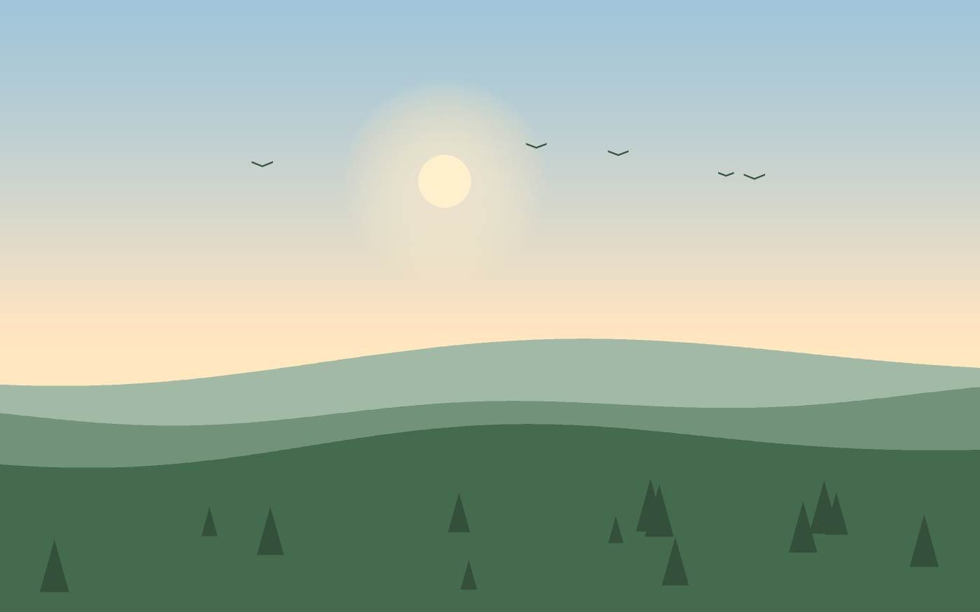Landscape illustration